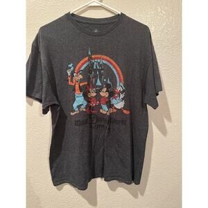 NWOT Disney Parks Vintage Walt Disney World Play in the Park Series Park Tee L